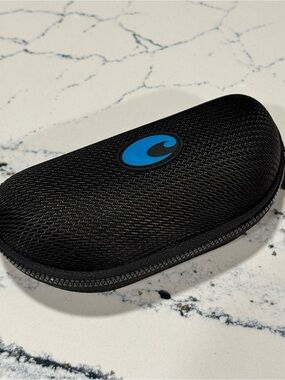 Costa Protective Black Hard Case with Blue Accent for Cell Phone Accessories